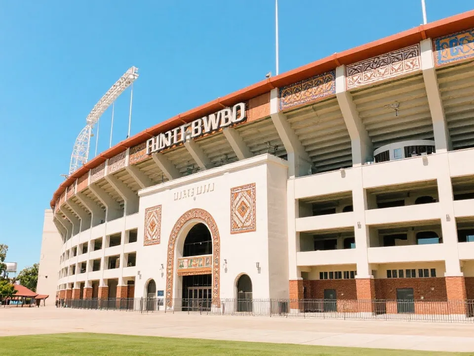 墨西哥墨西哥城城市与球场示意图